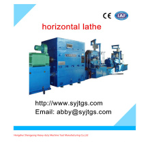 Used Horizontal type CNC Lathe machine (Heavy duty Horizontal Lathe machine price )for sales in sock